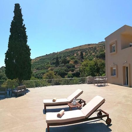 Villa Irini - Cretan Luxury Villa With Amazing View Paraspori (Crete) Exterior foto