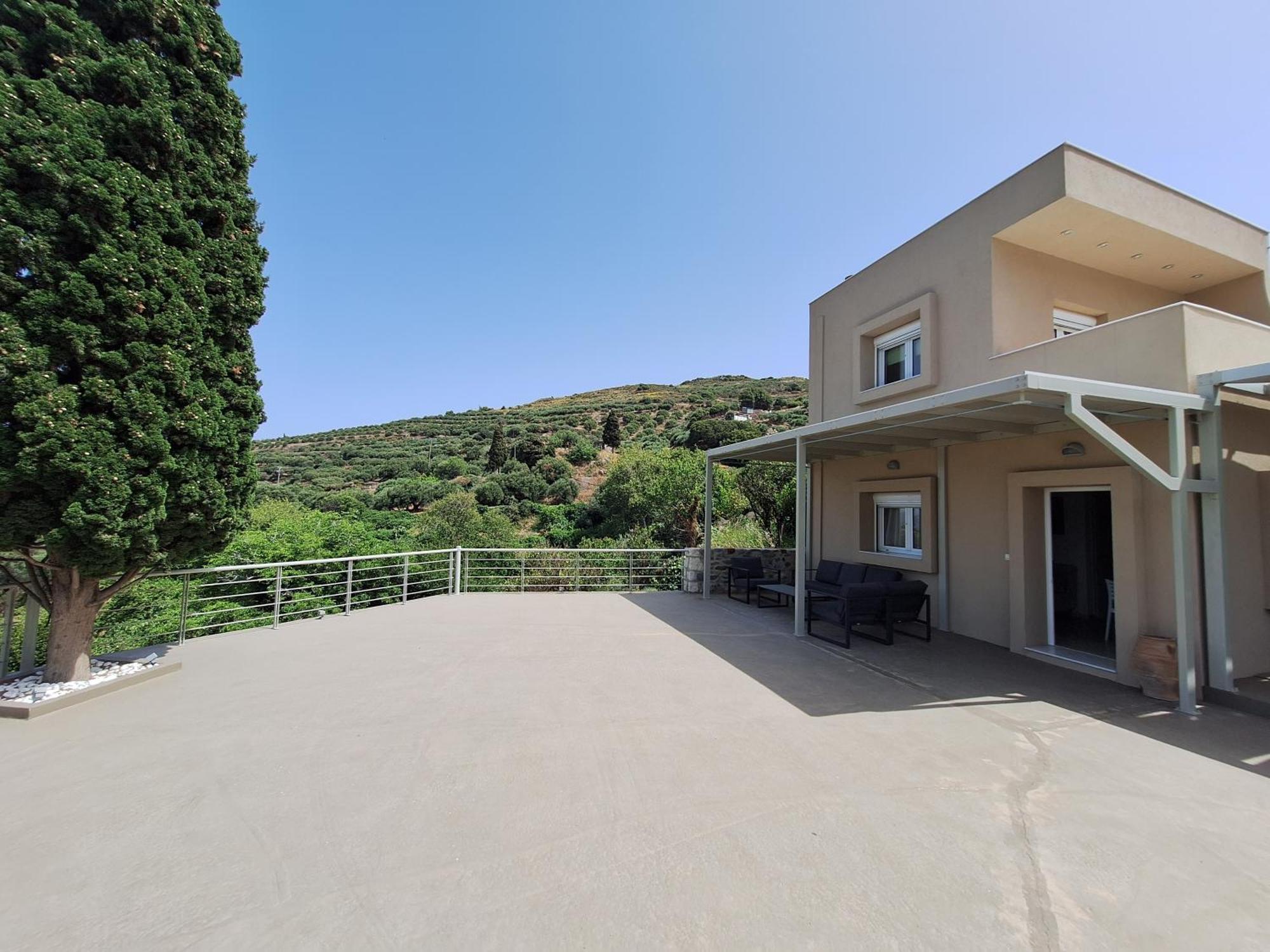 Villa Irini - Cretan Luxury Villa With Amazing View Paraspori (Crete) Exterior foto