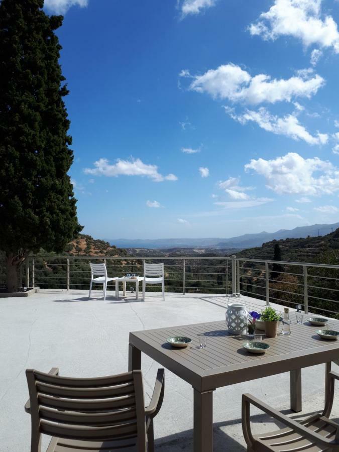 Villa Irini - Cretan Luxury Villa With Amazing View Paraspori (Crete) Exterior foto