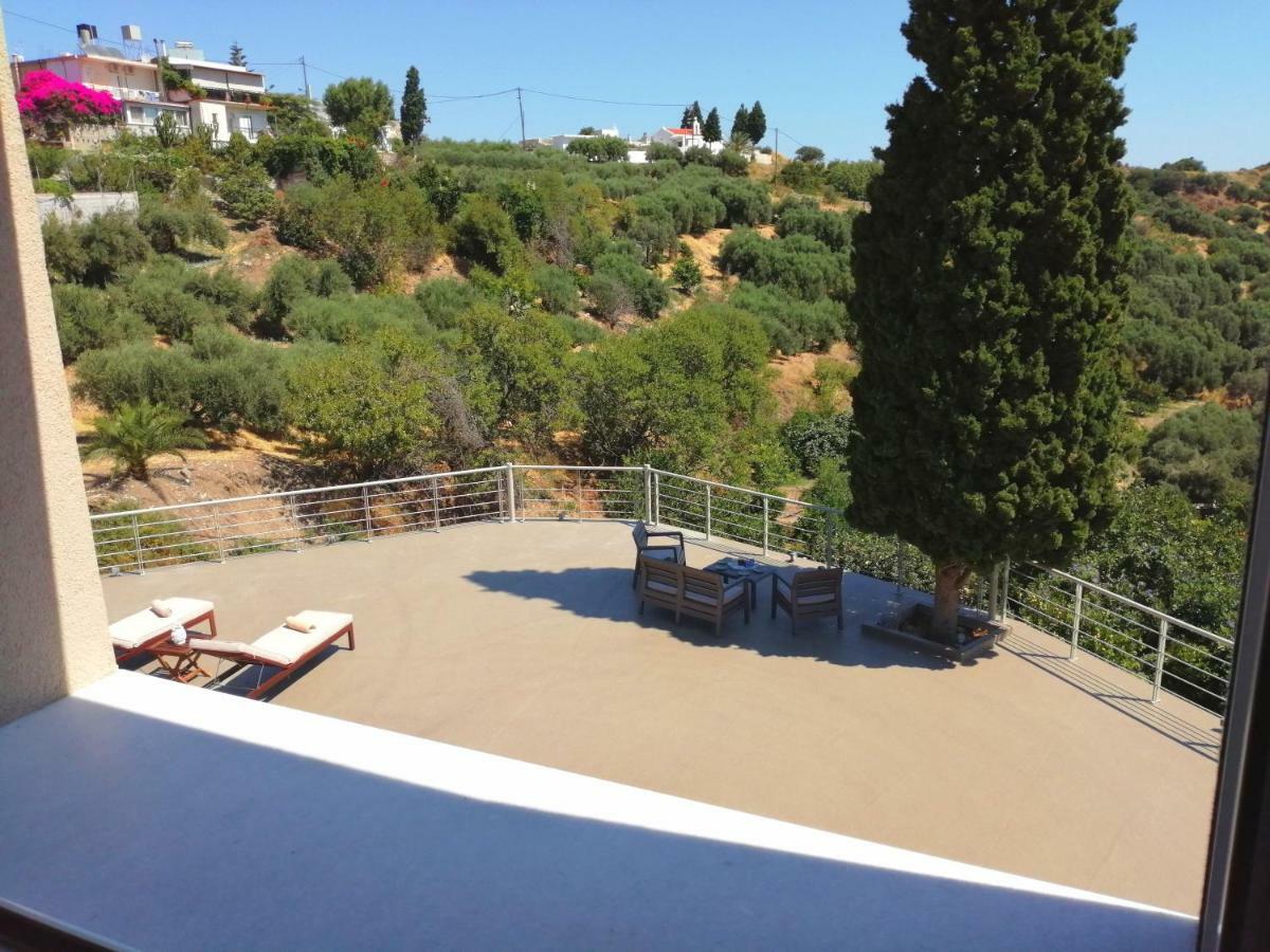 Villa Irini - Cretan Luxury Villa With Amazing View Paraspori (Crete) Exterior foto