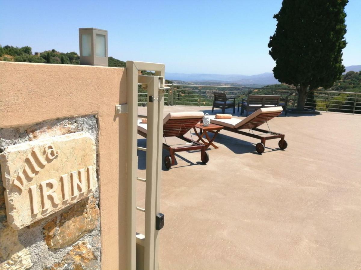 Villa Irini - Cretan Luxury Villa With Amazing View Paraspori (Crete) Exterior foto