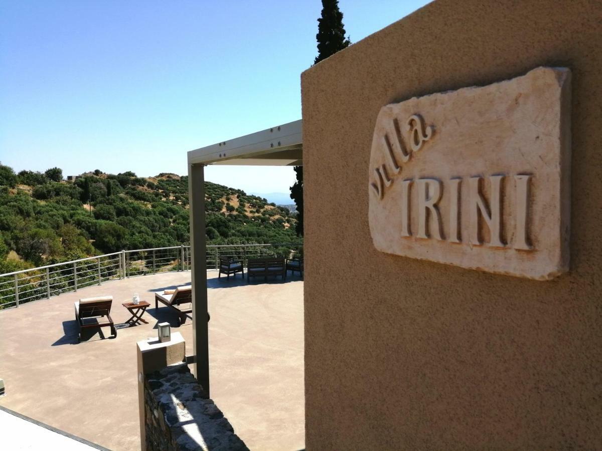Villa Irini - Cretan Luxury Villa With Amazing View Paraspori (Crete) Exterior foto