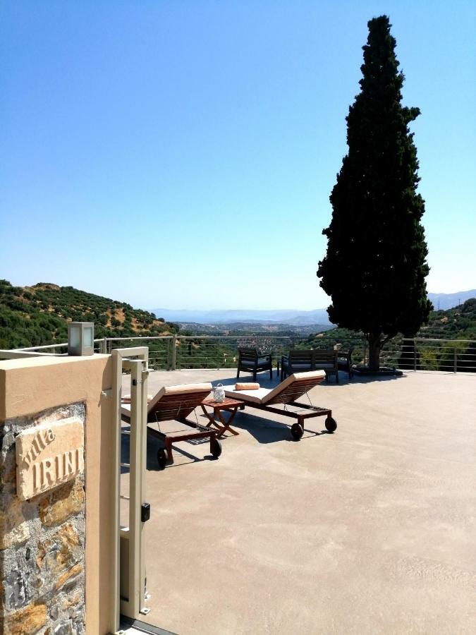 Villa Irini - Cretan Luxury Villa With Amazing View Paraspori (Crete) Exterior foto