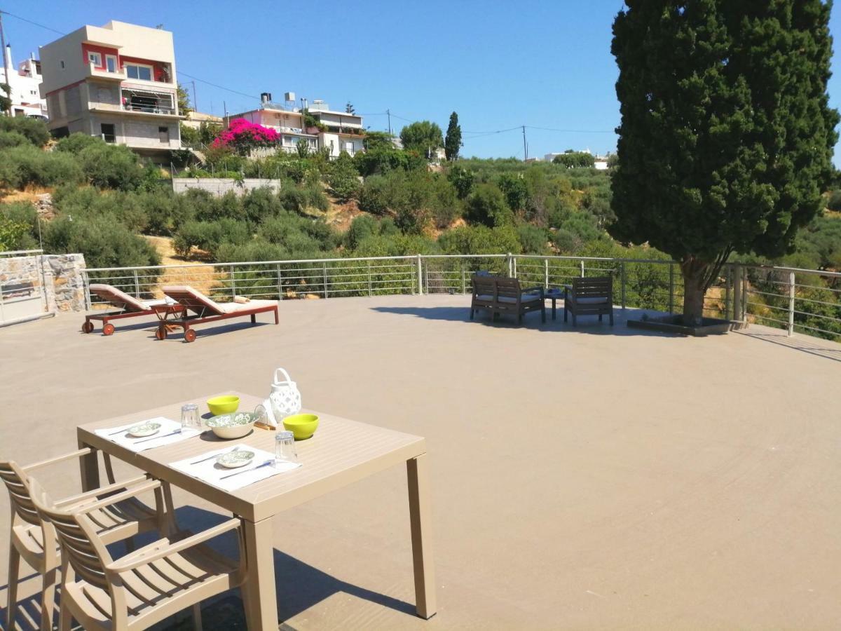 Villa Irini - Cretan Luxury Villa With Amazing View Paraspori (Crete) Exterior foto
